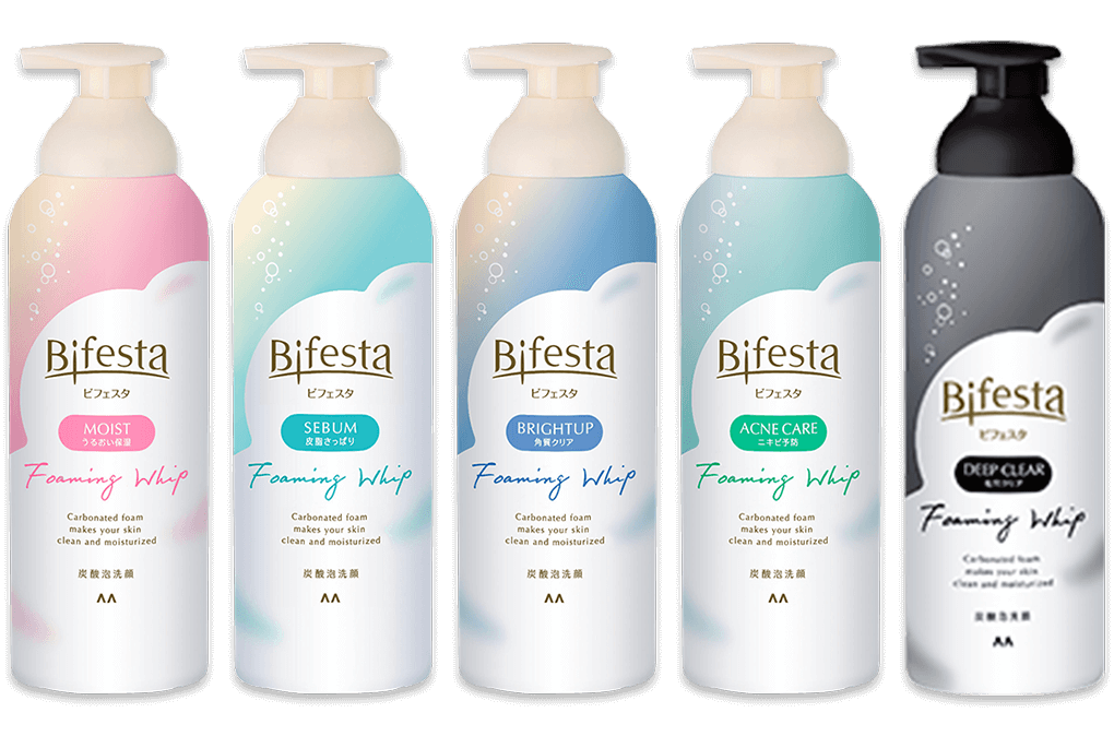 Bifesta foaming whip
