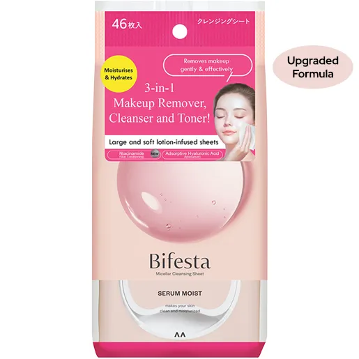 Makeup Remover Cleansing Sheet Serum Moist